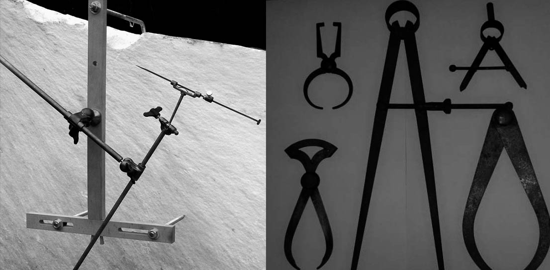 instrumentos para a escultura em argila